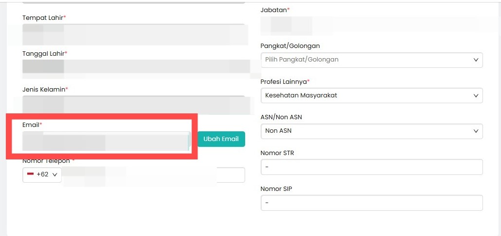 Lokasi Email Plataran Sehat