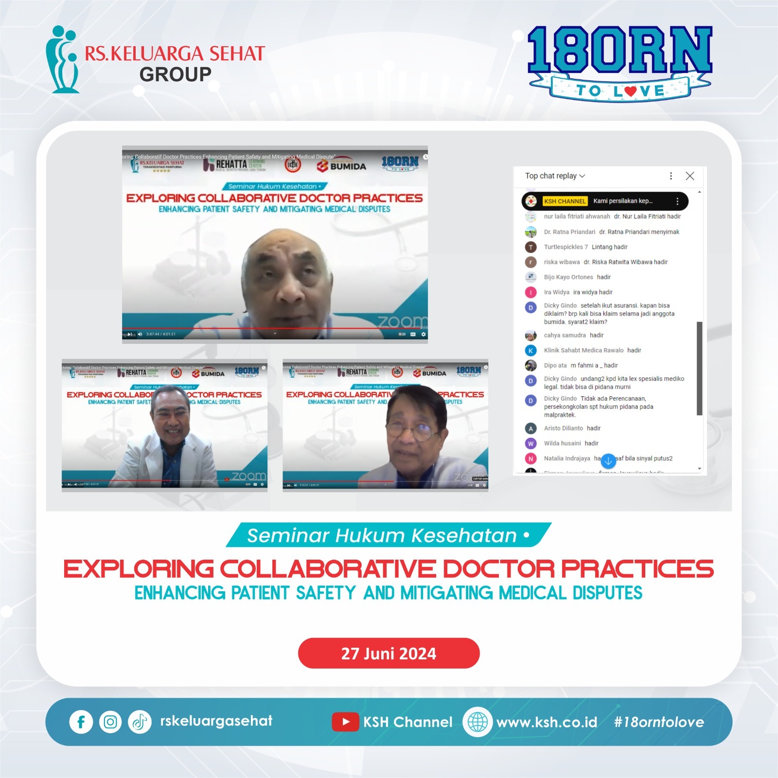 SEMINAR HUKUM KESEHATAN 2024
