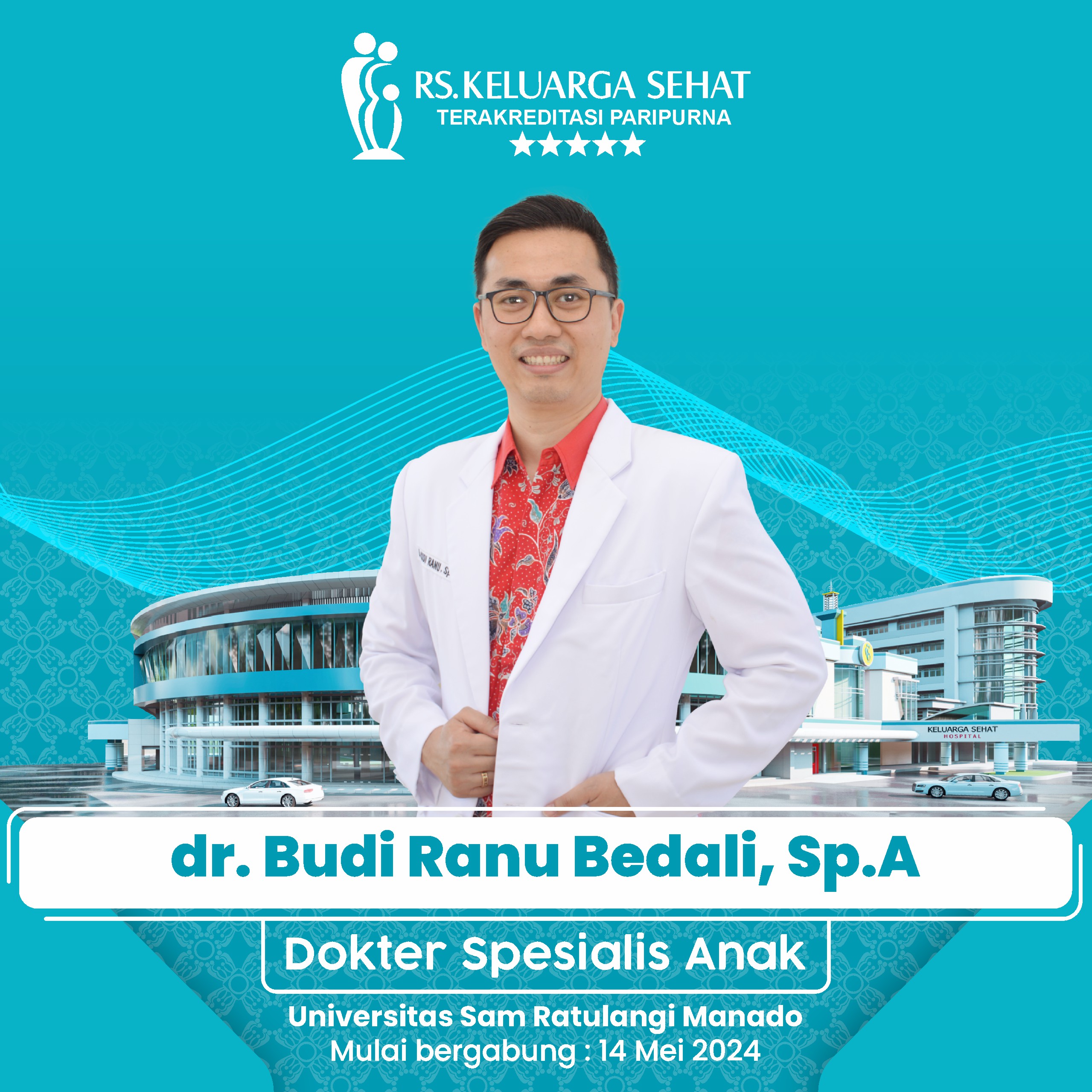 dr. Budi Ranu Bedali, Sp.A