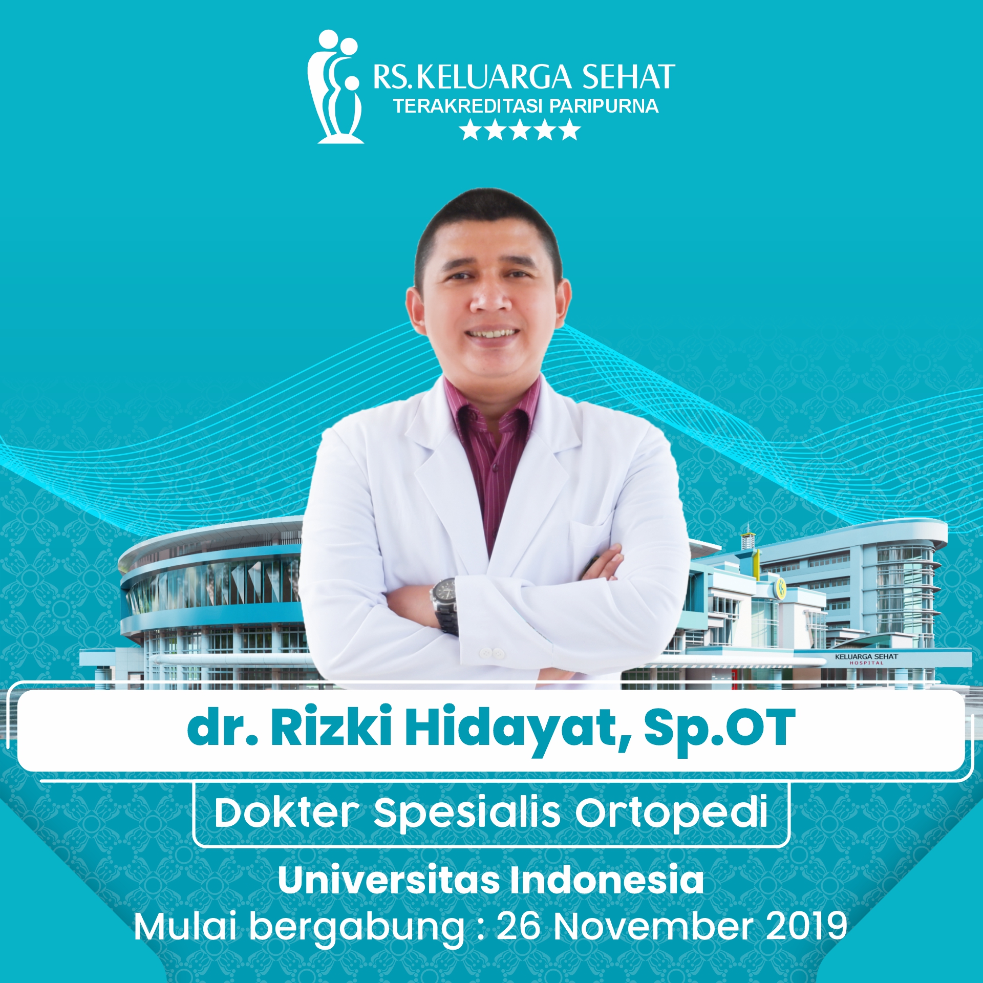 dr. Rizki Hidayat, Sp.OT