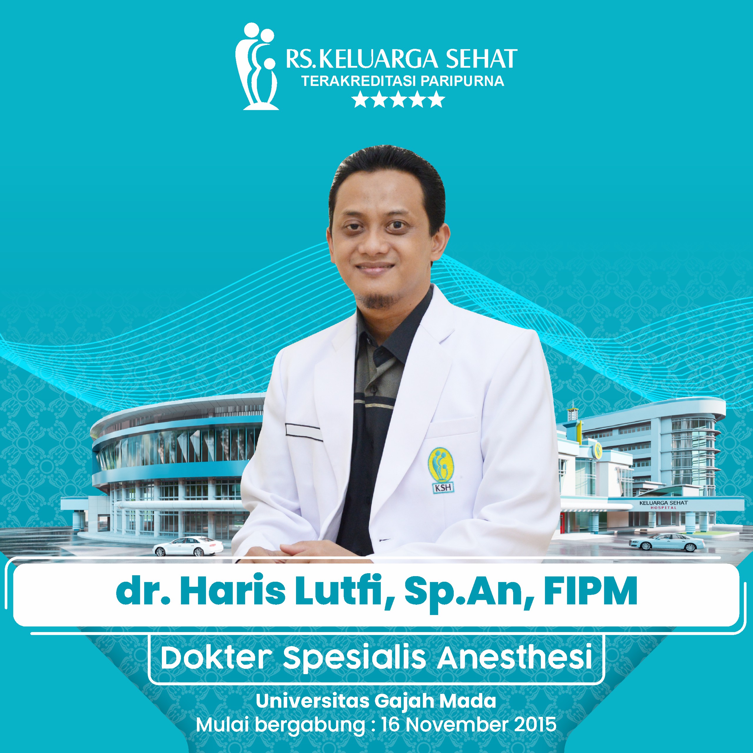 dr. Haris Lutfi, Sp.An, FIPM