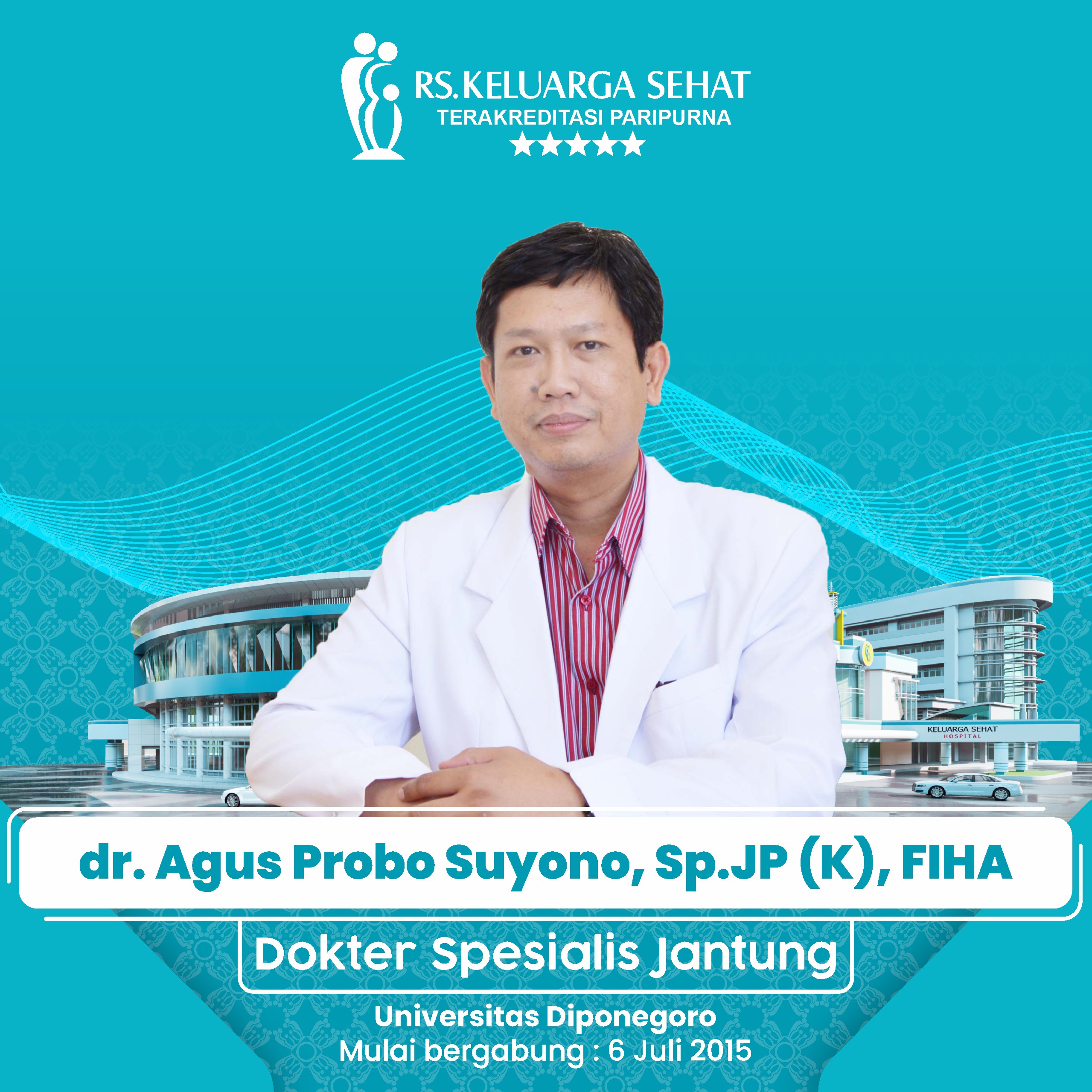 dr. Agus Probo Suyono, Sp. JP (K), FIHA