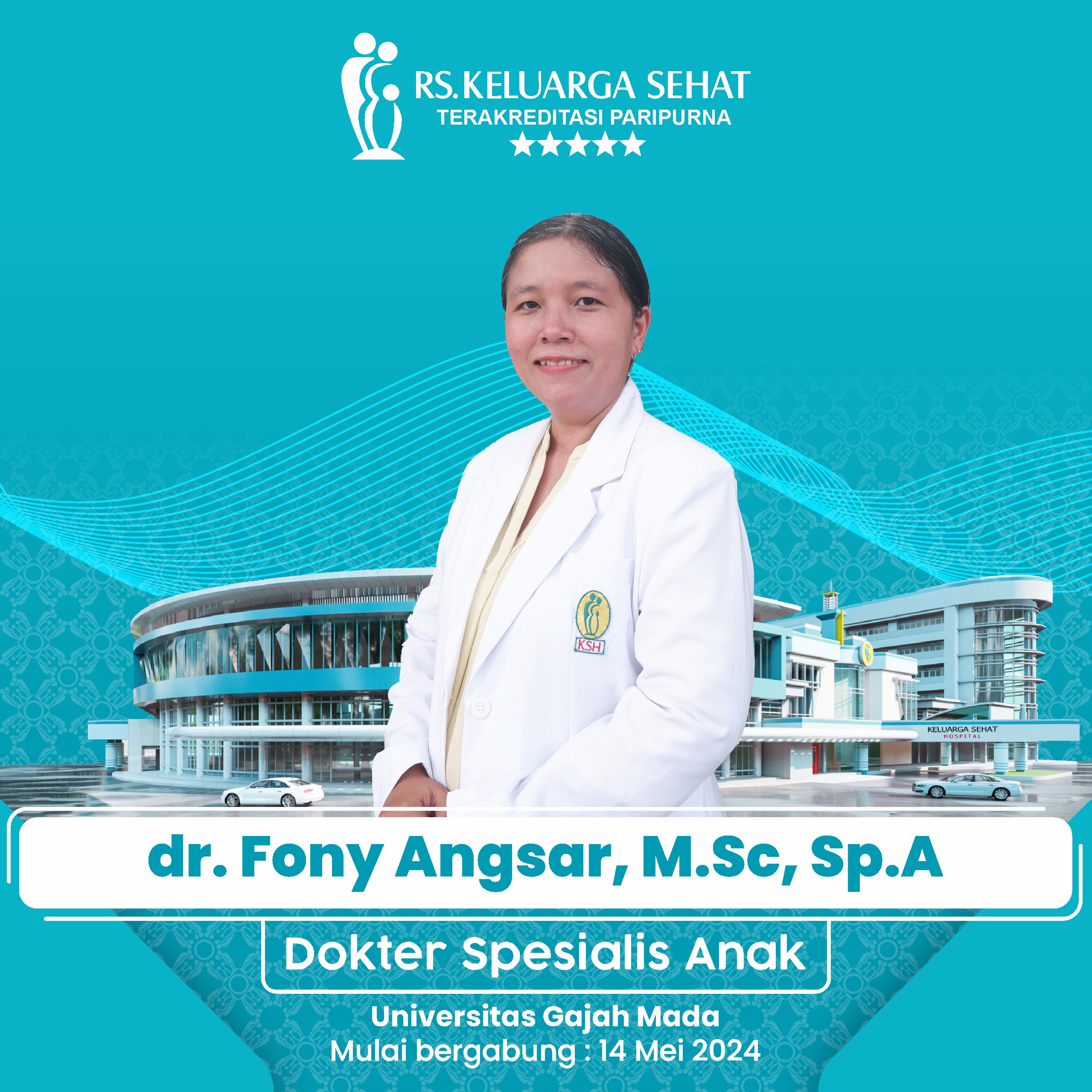 dr. Fony Angsar, M.Sc, Sp.A