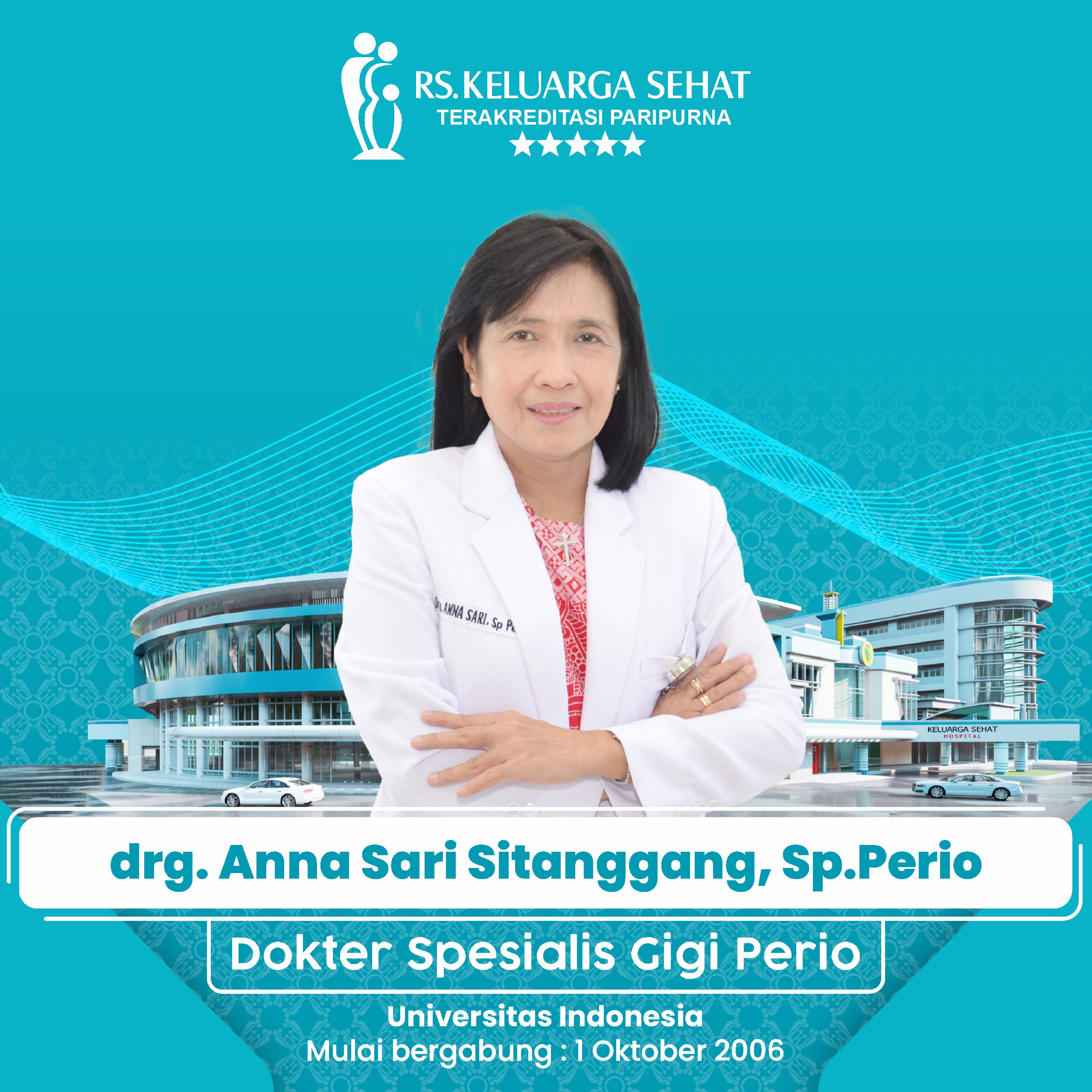drg. Anna Sari Sitanggang, Sp Perio